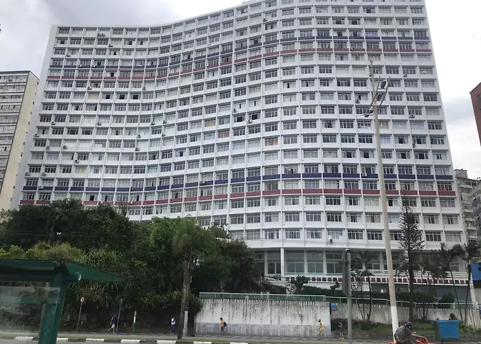 Apartamento Frente A Praia Santos